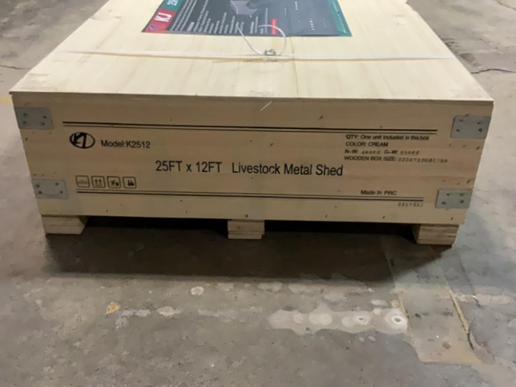(inv.53006)-new-unused-kj-k2512-metal-shed,-12'-x-25'-heavy-duty-image-4