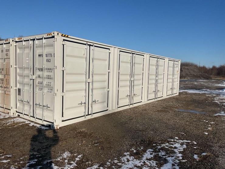 (inv.51009)-new-1-trip-40'-high-cube-multi-door-shipping-container,-1-end-door,-4-side-doors-image-2