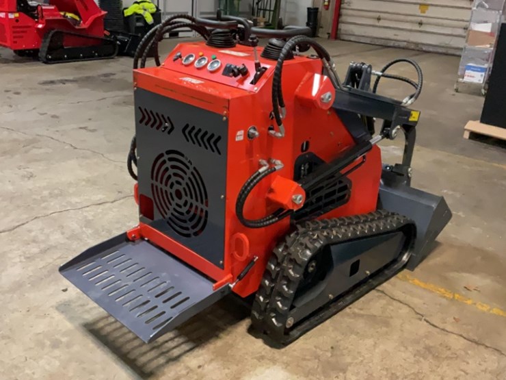 (inv.50097)-new-unused-zjg-zj-380-compact-track-loader,-27-hp-gas-engine,-aux,-hydraulics,-gp-bucket-image-4