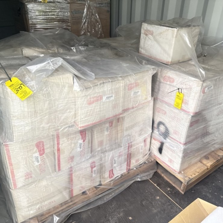 (2) PALLETS OF COVERALLS