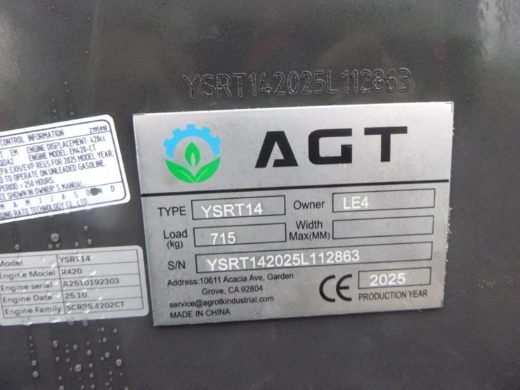 2025-agt-ysrt14-skid-steer-track-loader-image-19