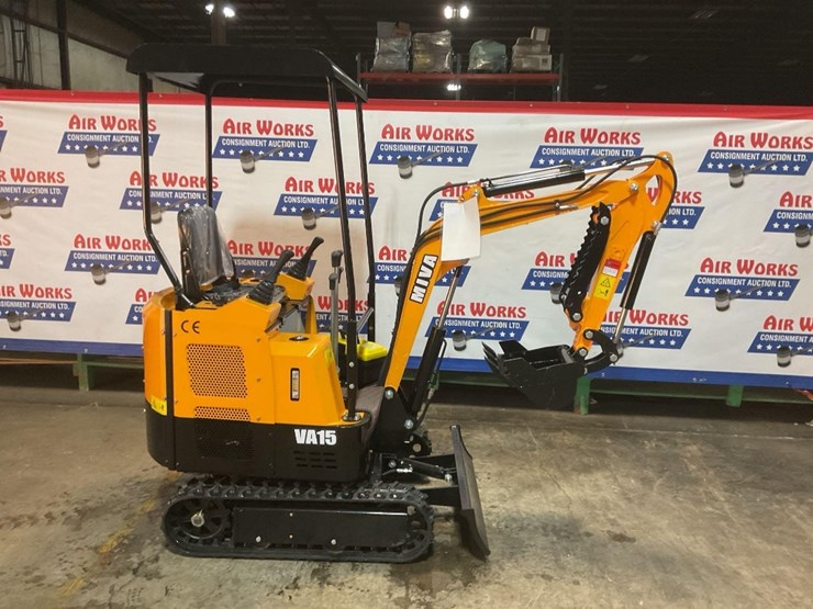 (inv.50011)-new-unused-miva-va15-mini-excavator,-13.5-hp-gas-engine,-aux.-hydraulics,-15"-bucket,-image-1