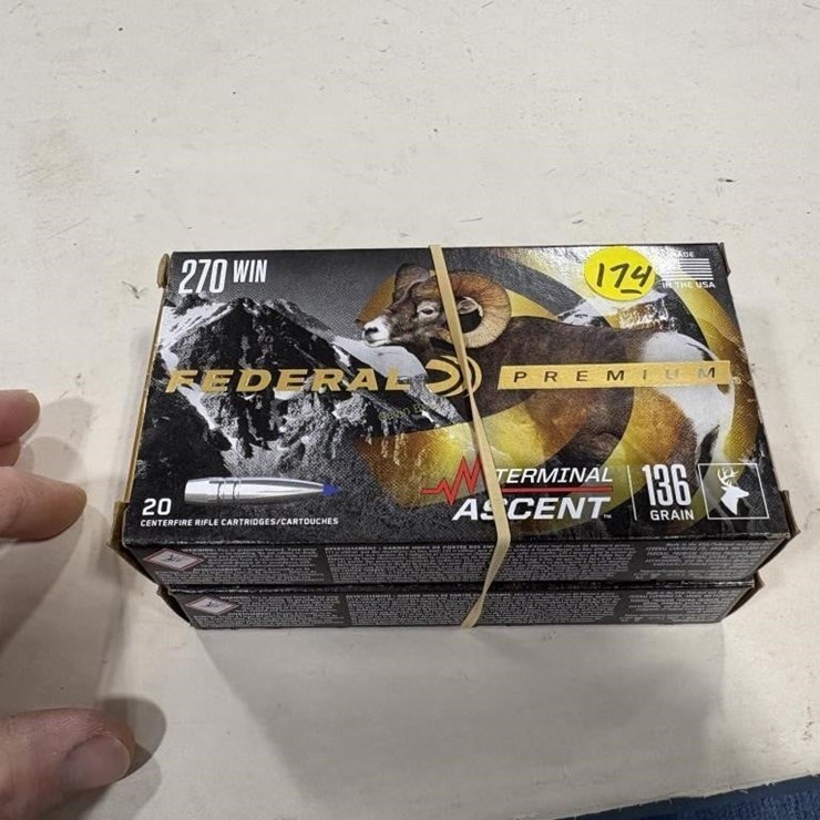 40-Rds Federal 270 WIN