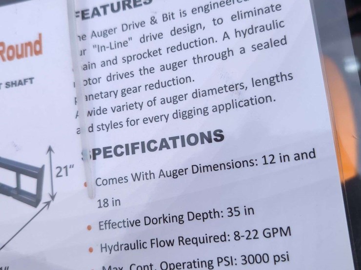 (1)-wolverine-skid-steer-auger-drive-and-bit-12"-&-18"---adb-131218r-image-3