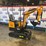 (inv.50041)-new-unused-miva-va13-mini-excavator,-13.5-hp-gas-engine,-manual-thumb,-blade,-aux.-hyd.-image-1