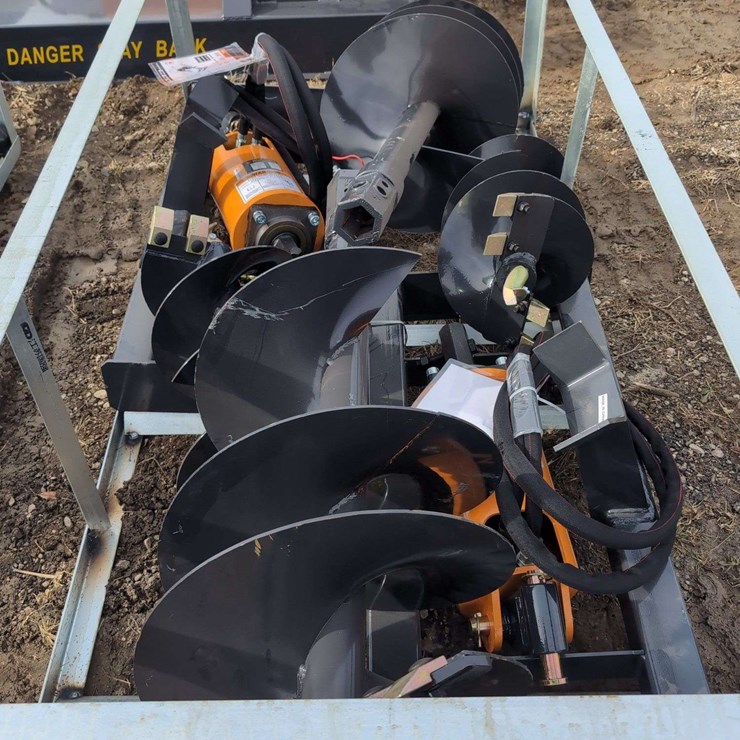 (1) Wolverine Skid Steer Auger Drive and Bit 12" & 18" - ADB-131218R