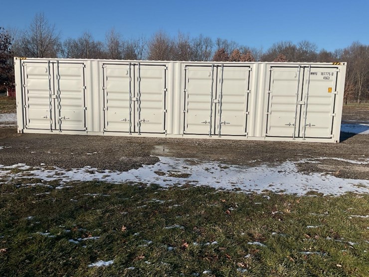 (inv.51009)-new-1-trip-40'-high-cube-multi-door-shipping-container,-1-end-door,-4-side-doors-image-1