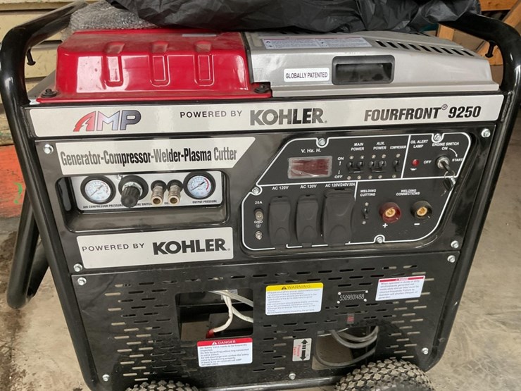 (inv.50078)-amp-four-front-9250-generator,-welder,-plasma-cutter,-compressor,-14-hp-kohler-engine-image-3