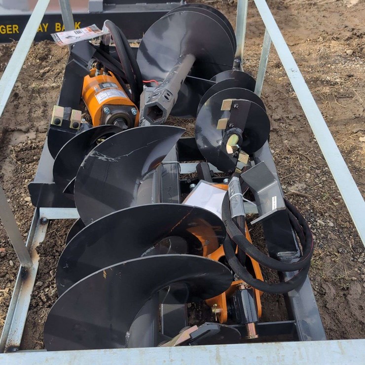 (1) Wolverine Skid Steer Auger Drive and Bit 12" & 18" - ADB-131218R