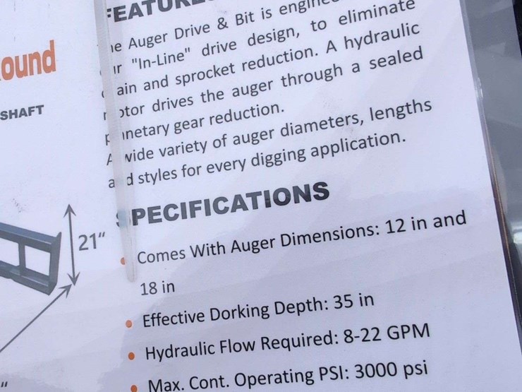 (1)-wolverine-skid-steer-auger-drive-and-bit-12"-&-18"---adb-131218r-image-3