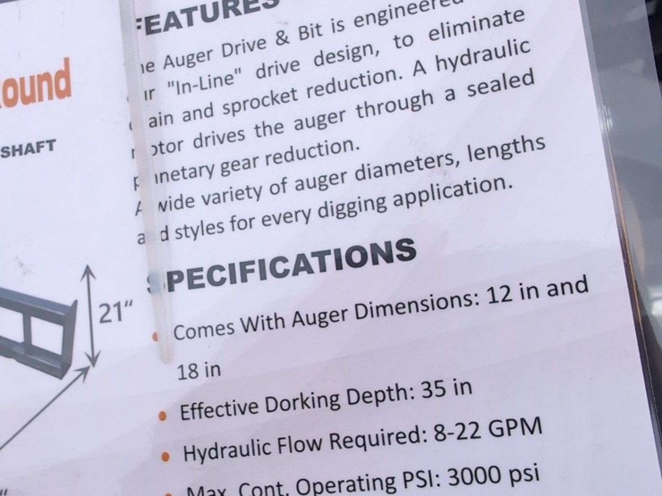 (1)-wolverine-skid-steer-auger-drive-and-bit-12"-&-18"---adb-131218r-image-3
