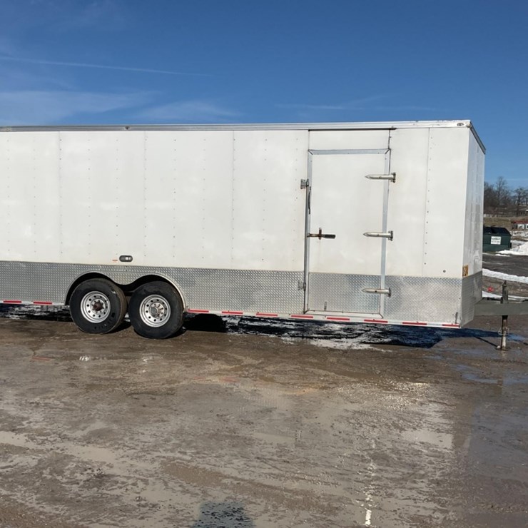 (Inv.51015) 2023 Haul-About Trailer Vin: 7P6500L23N1009151, GVWR 14,000 Lbs, Roll Up Rear Door