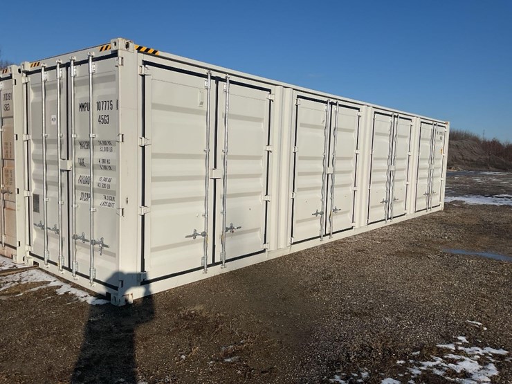 (inv.51008)-new-1-trip-40'-high-cube-multi-door-shipping-container,-1-end-door,-4-side-doors-image-1