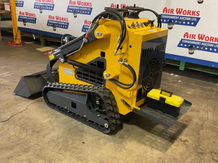 (inv.50098)-new-unused-cjg-zj-380-compact-track-loader,-27-hp-gas-engine,-aux.-hydraulics,-gp-bucket-image-2