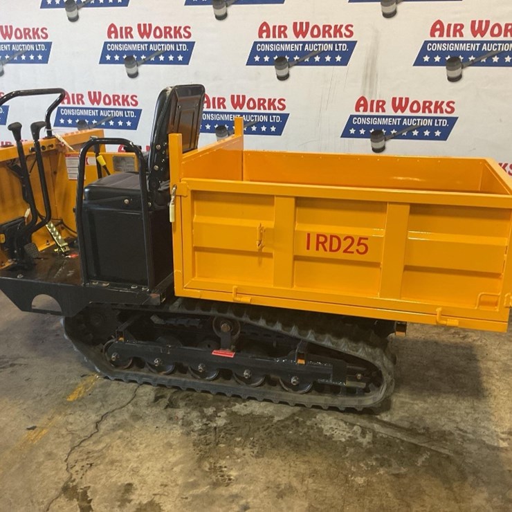 (Inv.50034) New Unused IR Model IRD25 Track Dumper, 13 Hp Gas Engine, 3 Speed, Hydraulic Dump