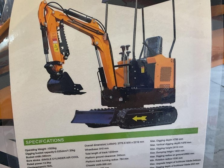 (inv.50038)-new-unused-miva-va15-mini-excavator,-13.5-hp-gas-engine,-aux.-hydraulics,-15"-bucket,-image-10