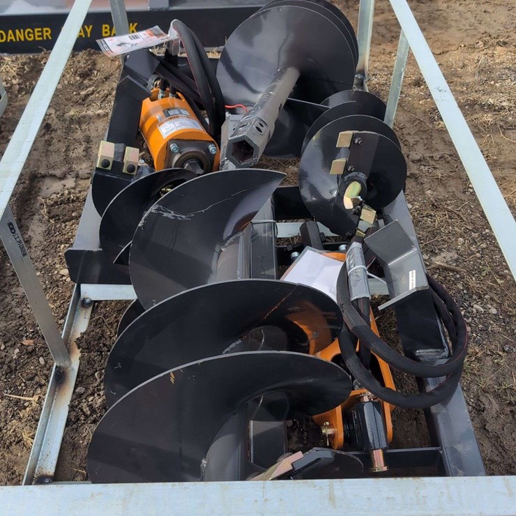 (1) Wolverine Skid Steer Auger Drive and Bit 12" & 18" - ADB-131218R
