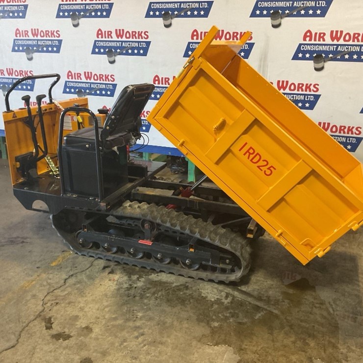 (Inv.50036) New Unused IR Model IRD25 Track Dumper, 13 Hp Gas Engine, 3 Speed, Hydraulic Dump
