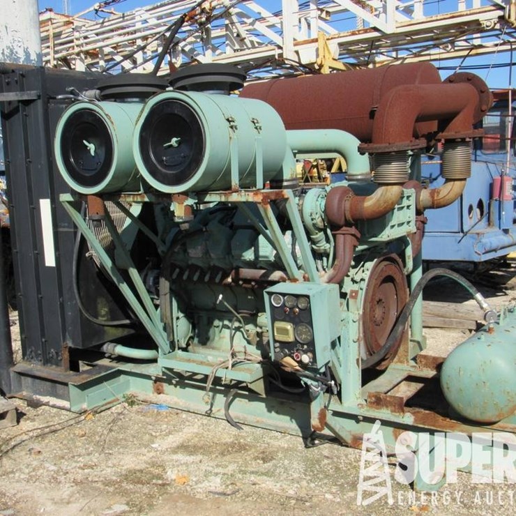 (1-81) DETROIT MTU 2000 DDC K1238G40 Diesel Eng, ...