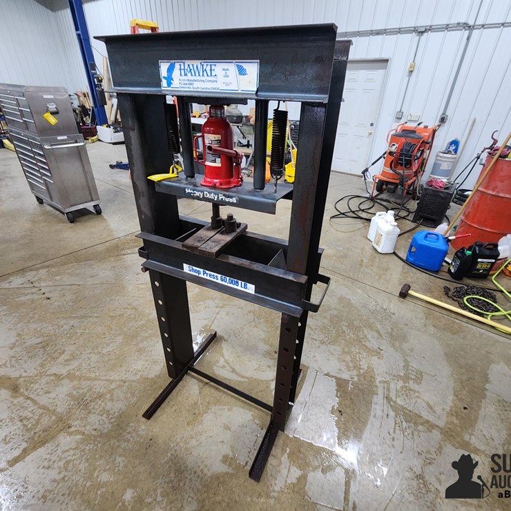 Hawke 60,000lb Shop Press
