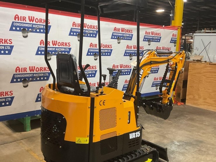 (inv.50006)-new-unused-miva-va15-mini-excavator,-13.5-hp-gas-engine,-pilot-controls,-aux.-hydraulic-image-3