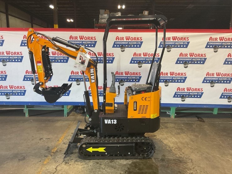 (inv.50041)-new-unused-miva-va13-mini-excavator,-13.5-hp-gas-engine,-manual-thumb,-blade,-aux.-hyd.-image-14