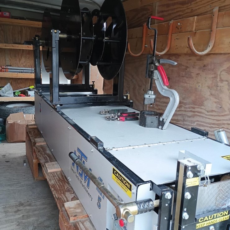 (Inv.51049) New Tech Machinery GM5 Roller Former Gutter Machine