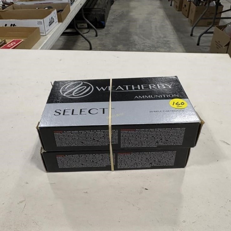 40 rds Weatherby Select 300 wby Mag