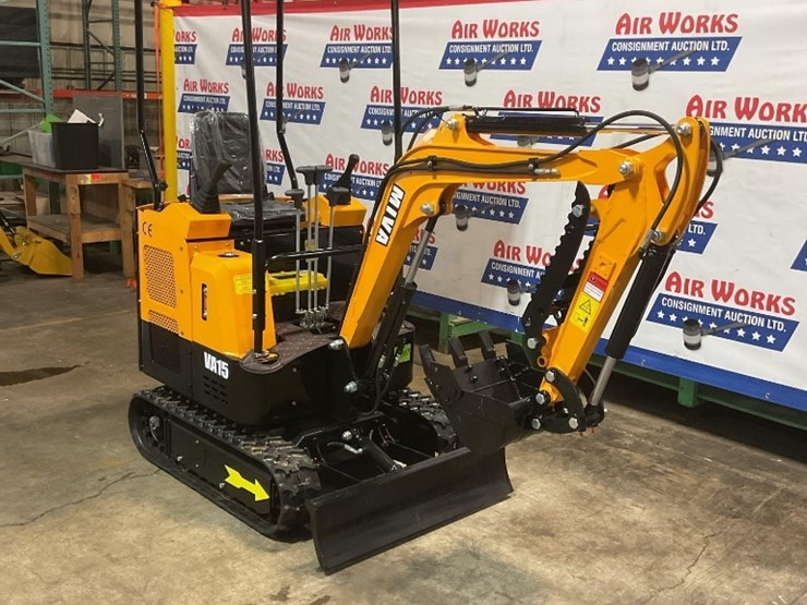 (inv.50006)-new-unused-miva-va15-mini-excavator,-13.5-hp-gas-engine,-pilot-controls,-aux.-hydraulic-image-2