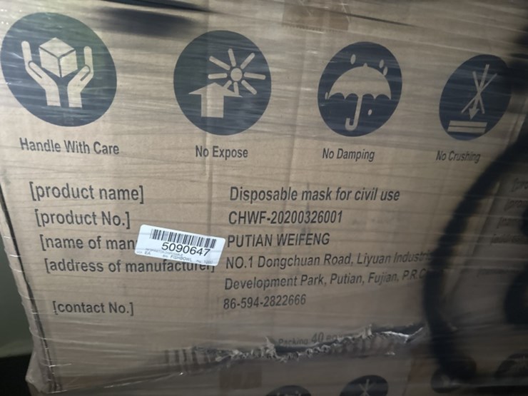 pallet-of-asst-disposable-masks-image-1