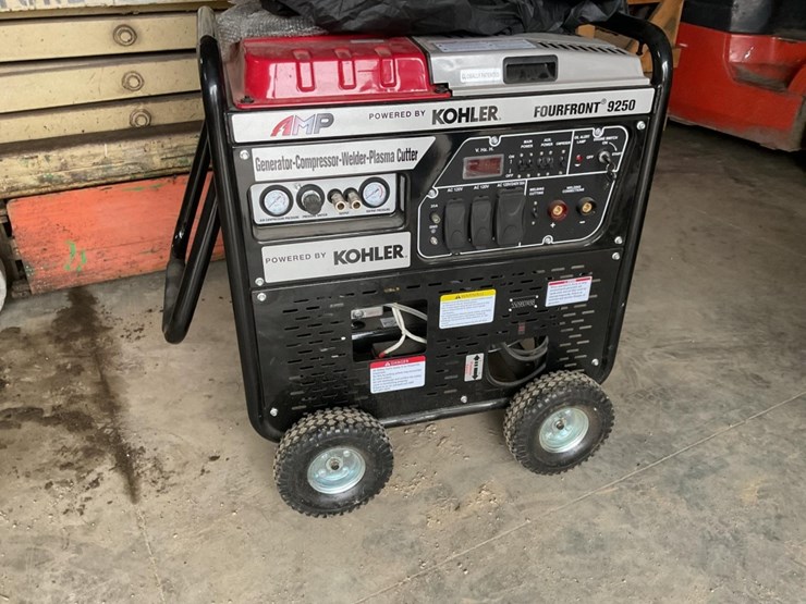 (inv.50078)-amp-four-front-9250-generator,-welder,-plasma-cutter,-compressor,-14-hp-kohler-engine-image-1