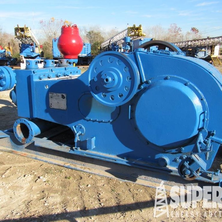 (1-60) BOMCO F-800 Triplex Mud Pump, w/ Forged St...