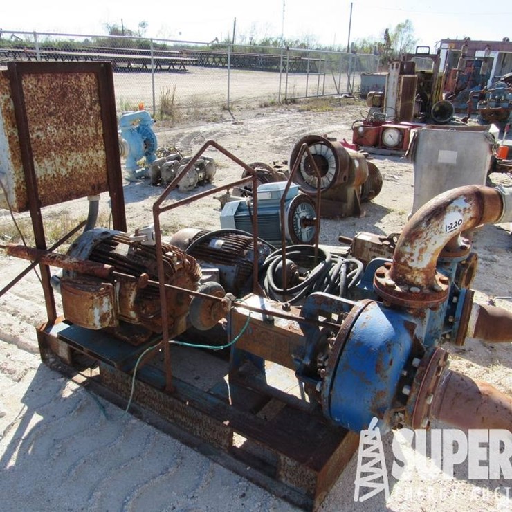 (1-220) MCM 5" x 6" x 11" Cent Pump p/b 25 HP El...