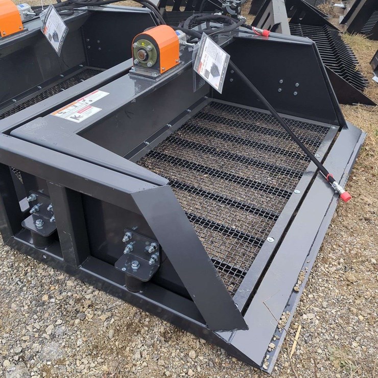 Wolverine Skid Steer 72" Screening Bucket