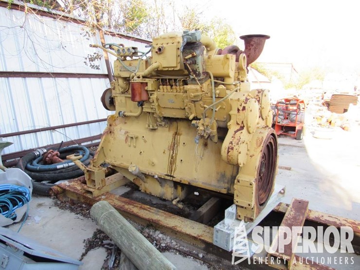 (1-90)-cat-d-353e-diesel-eng,-s/n-46b8961,-skidde...-image-2