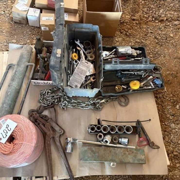 Post Pounder, Binders, Chain, Twine etc