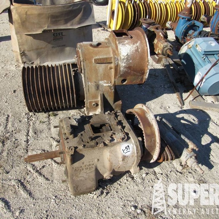 (1-59) Clutch Housing, w/ COTTA GA16E-400 Gear Re...