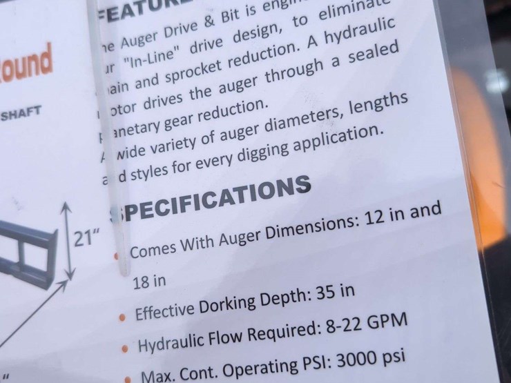 (1)-wolverine-skid-steer-auger-drive-and-bit-12"-&-18"---adb-131218r-image-3