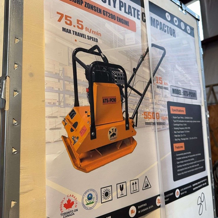 Unused Heavy Duty Plate Compactor