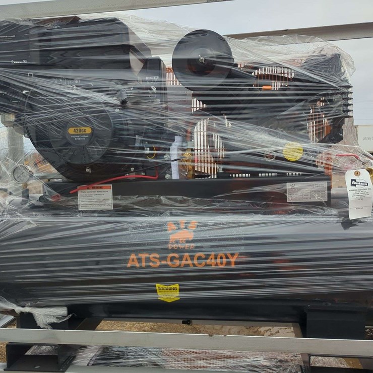 ATS - 40 gal - Gas Stationary Air Compressor ATS-GAC40Y