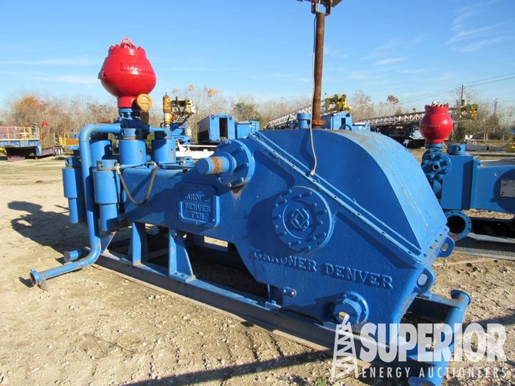 (1-60)-bomco-f-800-triplex-mud-pump,-w/-forged-st...-image-2