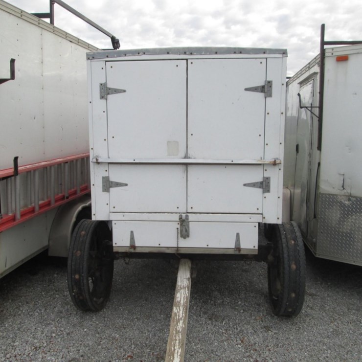 (Inv.51037) Bench Wagon With Approximately 200' Of Benches and Ausband Song Books
