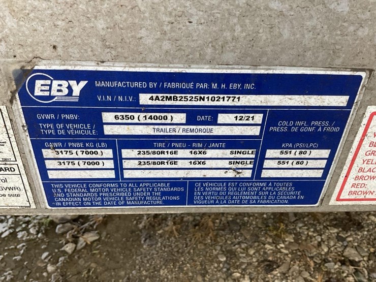 (inv.51020-2022-eby-trailer,-vin-#-4a2mb2525n1021771,-mega-ramps,-14,000-lbs.-gvwr-image-2