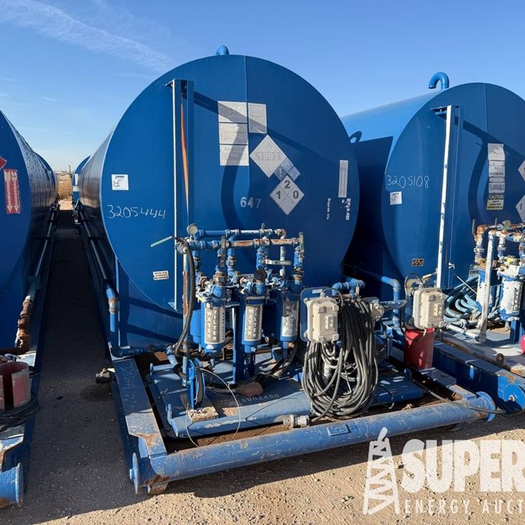 (3-5) 8'Dia x 39'L 14,700-Gal Fuel Tank, w/(2) R...