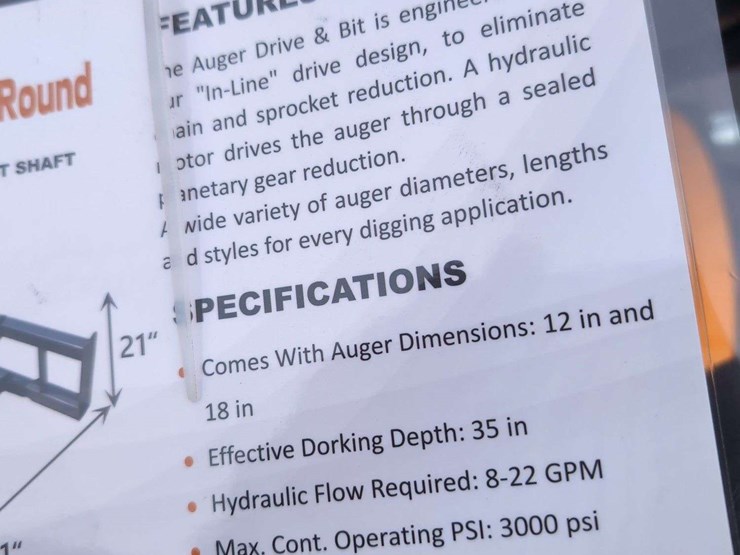 (1)-wolverine-skid-steer-auger-drive-and-bit-12"-&-18"---adb-131218r-image-3