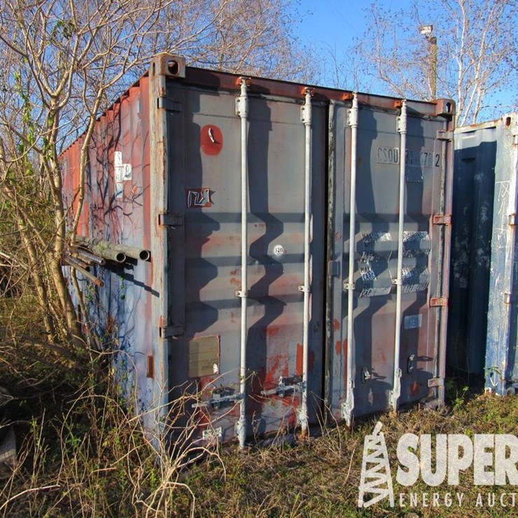 (1-233) 8' x 8' x 40' Shipping Container, w/ Cont...
