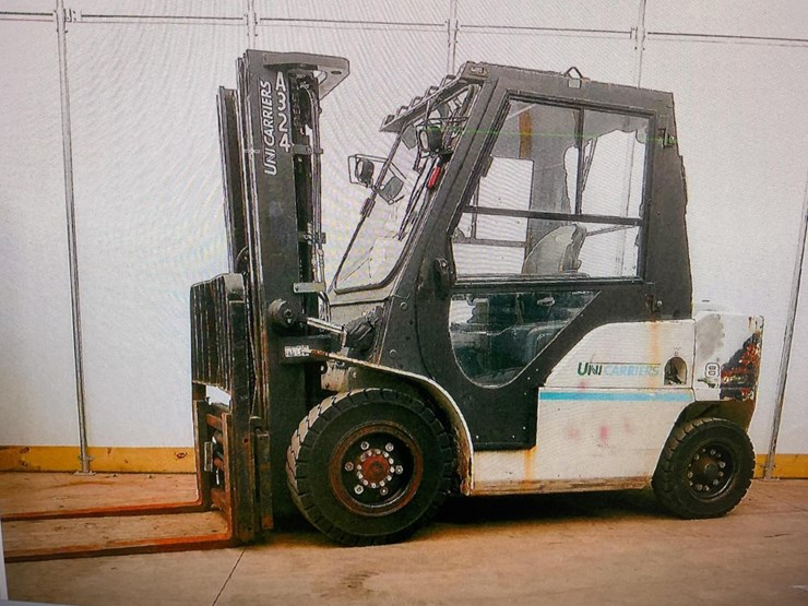 (inv.51044)-2018-uni-carrier-md1f4f35u-forklift,-8,000-lbs.-capacity,-diesel,-3-stage-mast-image-1