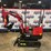 (inv.50031)-new-unused-miva-va13-mini-excavator,-13.5-gas-engine,-manual-thumb,-15"-bucket,-blade-image-1
