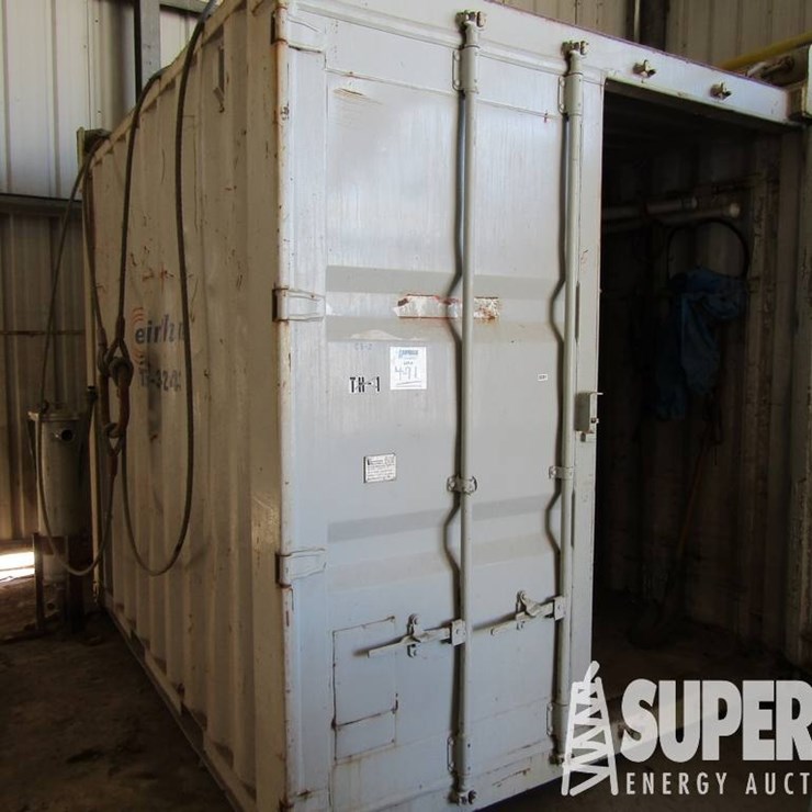 (4-71) 10'L Shipping Container, w/ Water Conn, La...