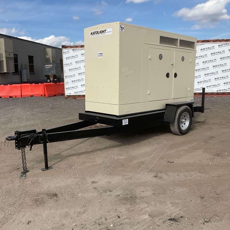 Katolight SED60FJJ4 75kVA Towable Diesel Generator